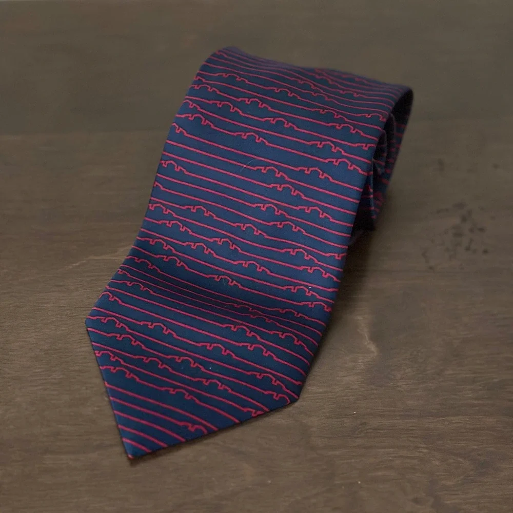 Lot Of 6 Vintage 100% Silk Neckties‎ Formal Patterned Designer Wrinkle-resistant